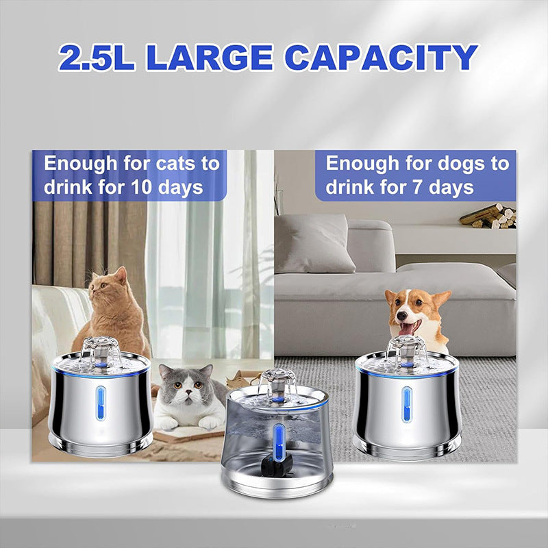 Smart Silent Automatic Pet Water Fountain