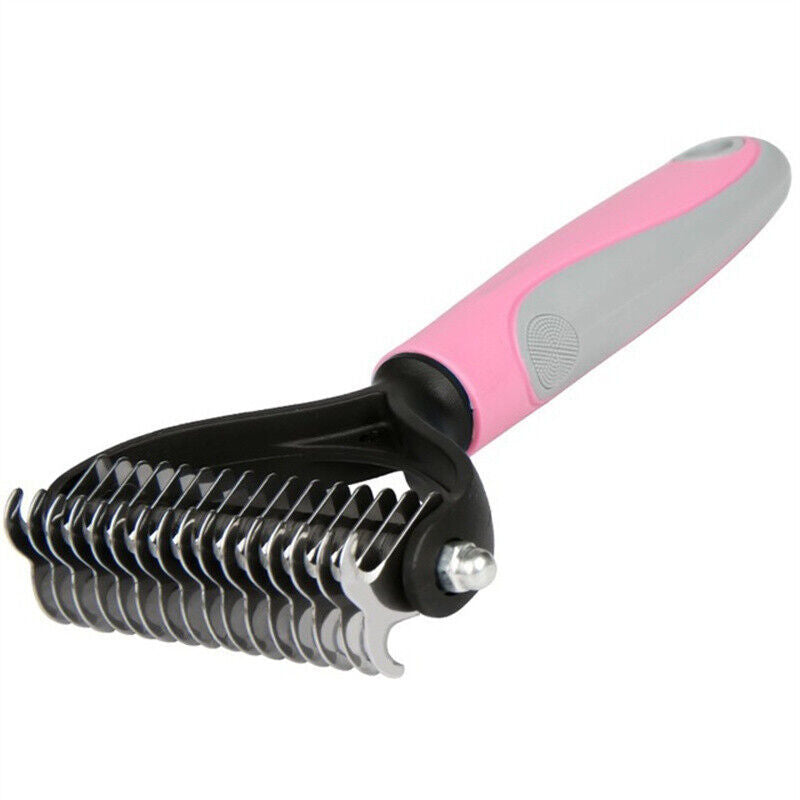 Undercoat Rake — Deshedding Comb for Double-Coated Breeds
