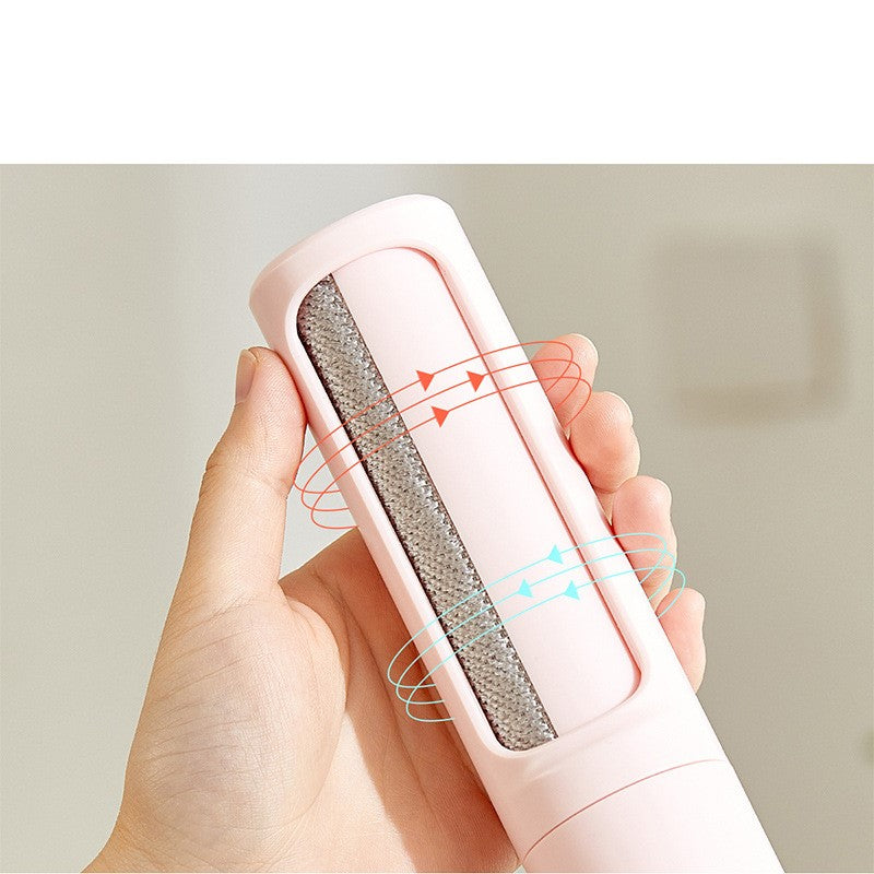 Pink hair remover close-up