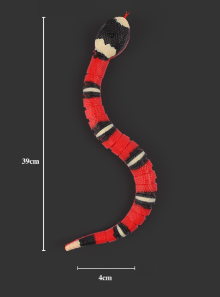 Interactive Electric Induction Snake Funny Cat Toy