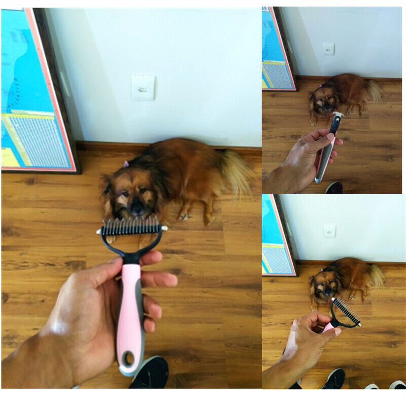 Undercoat Rake — Deshedding Comb for Double-Coated Breeds