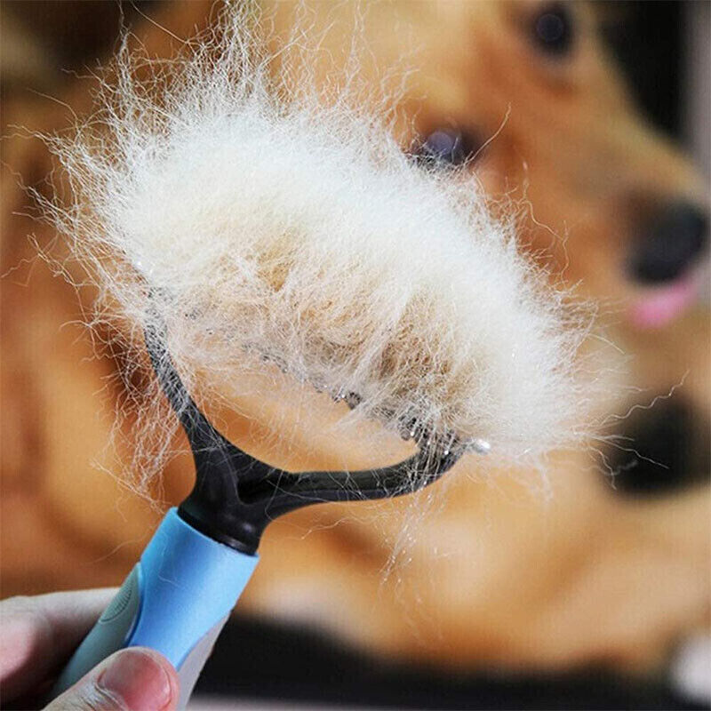 Undercoat Rake — Deshedding Comb for Double-Coated Breeds