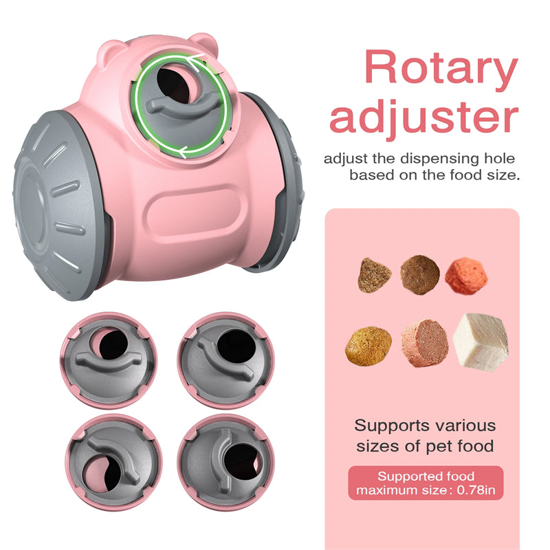Tumbler Treat Toy — Self-Righting Puzzle Feeder for Dogs & Cats