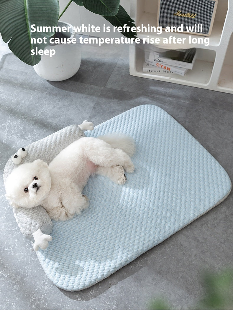 Cool Feeling Dog Mat Breathable Pet Bed Cat Nest