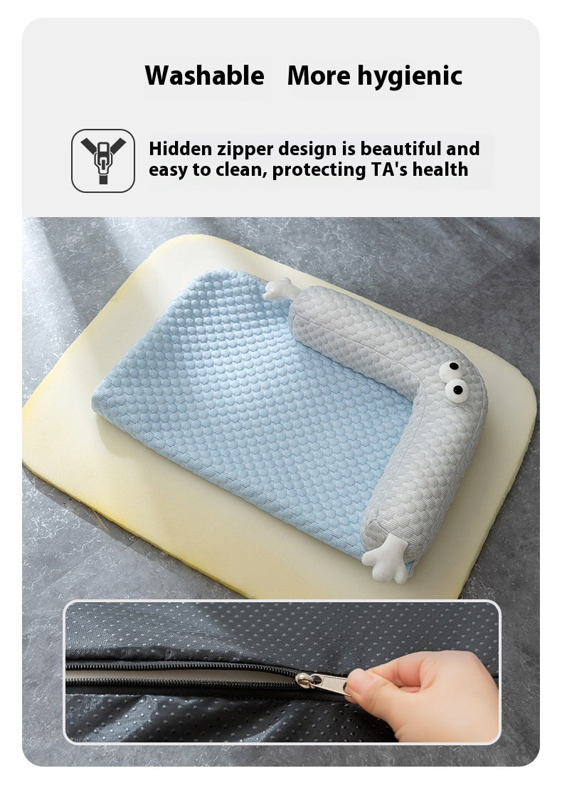 Cool Feeling Dog Mat Breathable Pet Bed Cat Nest