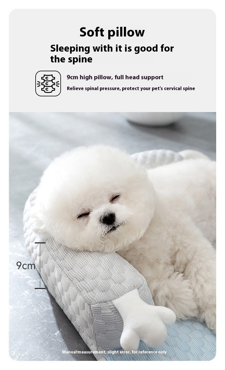 Cool Feeling Dog Mat Breathable Pet Bed Cat Nest