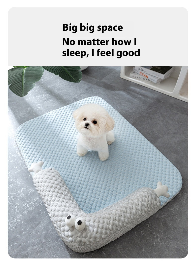 Cool Feeling Dog Mat Breathable Pet Bed Cat Nest