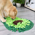 Snuffle mat foraging enrichment feeder for dogs