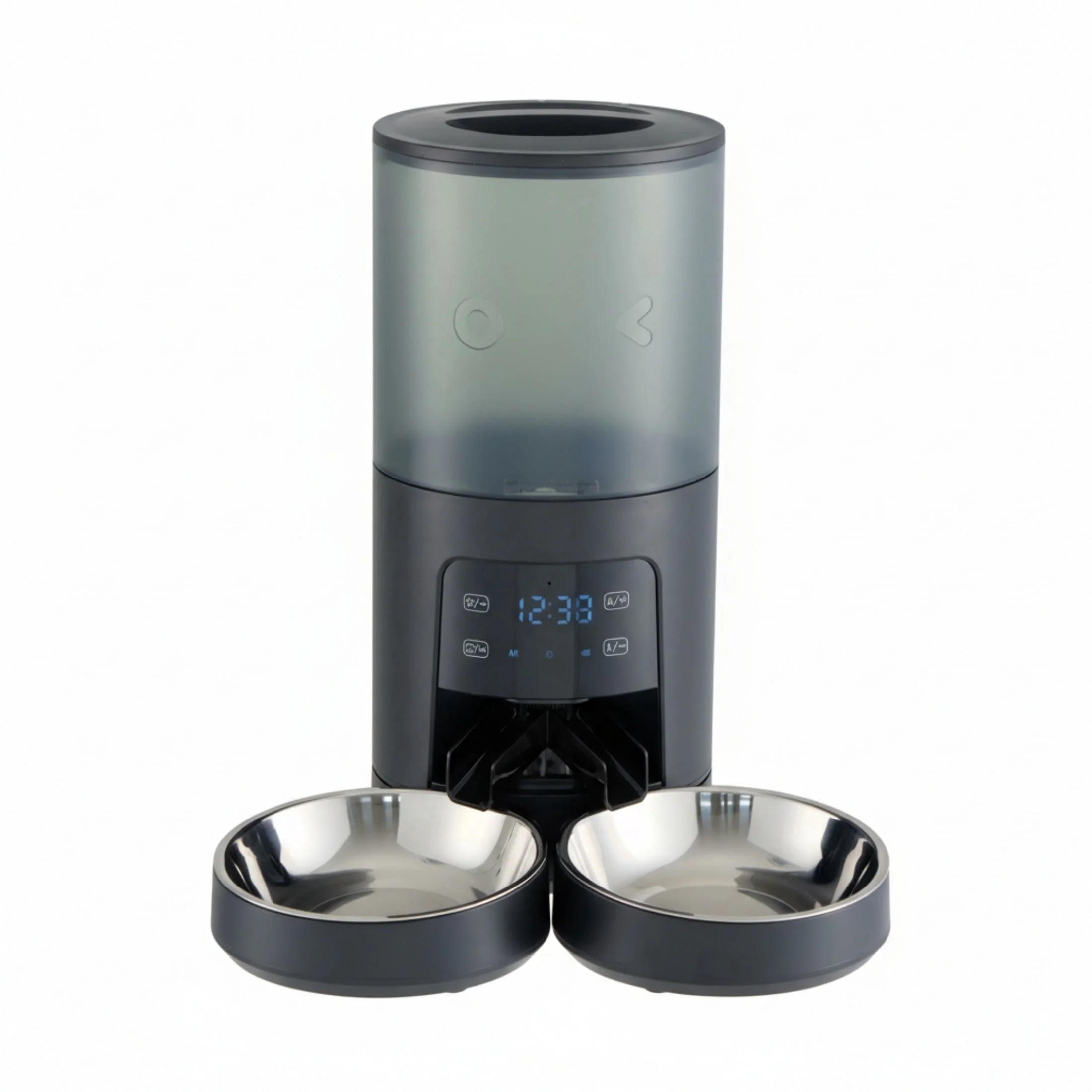 Automatic 6L pet feeder with stainless steel bowl