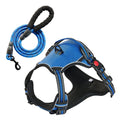 No pull adjustable reflective dog harness with handle
