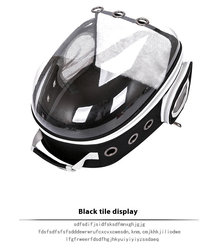 Clear Bubble Backpack — Breathable Travel Carrier