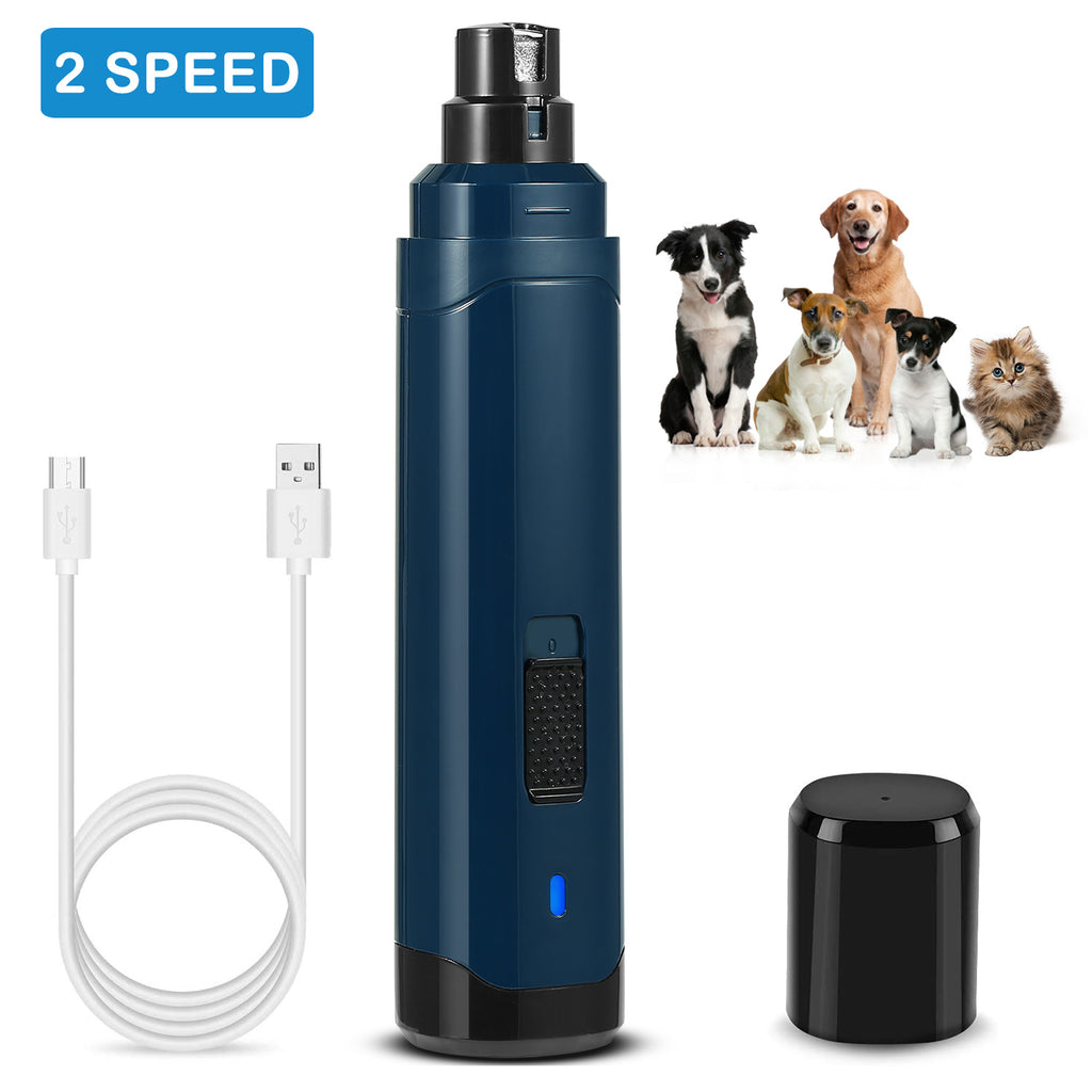 Quiet rechargeable electric pet nail grinder