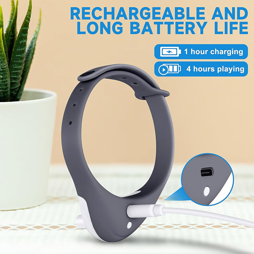 Wearable Automatic Cat Toys With LED Lights  Electric Smart Amusing Collar For Kitten  Interactive Cat Toys For Indoor Cats Pet Exercise Toys  USB Rechargeable Auto On Off