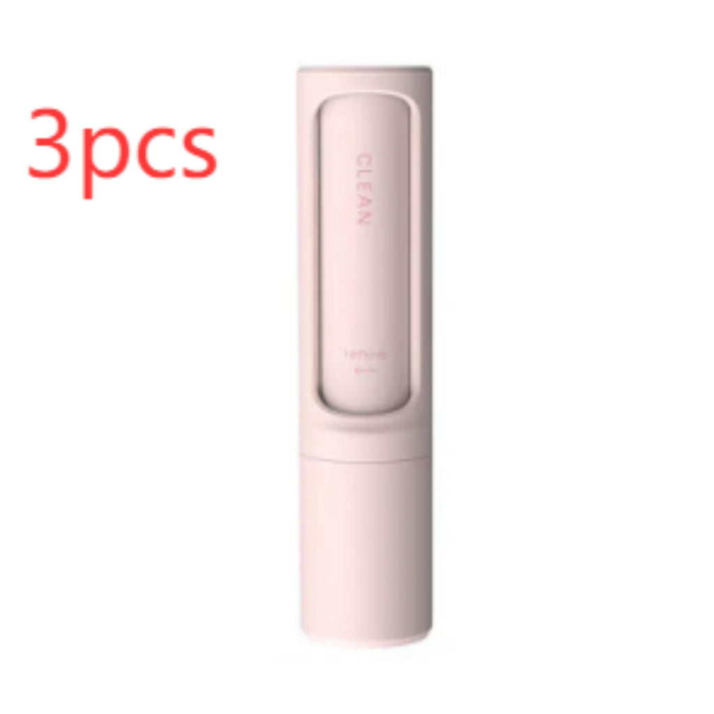 Pink hair remover — 3pcs pack style